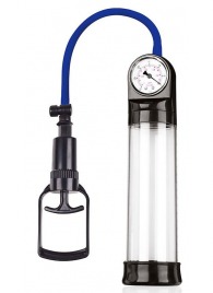 Прозрачная вакуумная помпа Sex Expert с манометром - Sex Expert - в Королеве купить с доставкой