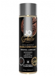 Лубрикант с ароматом шоколада JO GELATO DECADENT DOUBLE CHOCOLATE - 120 мл. - System JO - купить с доставкой в Королеве