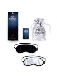 Набор из двух масок на глаза Soft Blindfold Twin Pack - Fifty Shades of Grey - купить с доставкой в Королеве
