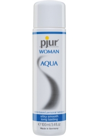Лубрикант на водной основе pjur WOMAN Aqua - 100 мл. - Pjur - купить с доставкой в Королеве