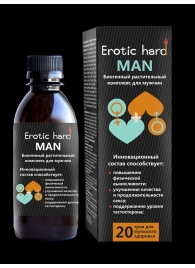 Мужской биогенный концентрат для усиления эрекции Erotic hard Man - 250 мл. - Erotic Hard - купить с доставкой в Королеве