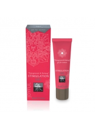 Возбуждающий интимный гель для двоих STIMULATION GEL Pomegranate   Nutmeg - 30 мл. - Shiatsu - купить с доставкой в Королеве