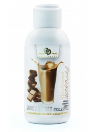 Интимный гель-смазка JUICY FRUIT с ароматом молочного шоколада - 100 мл. - БиоМед - купить с доставкой в Королеве