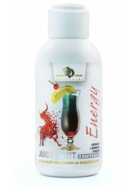Интимный гель-смазка JUICY FRUIT с ароматом энергетика - 100 мл. - БиоМед - купить с доставкой в Королеве