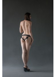 Черные трусики Better с анальной насадкой - 8 см. - Lola Games - купить с доставкой в Королеве