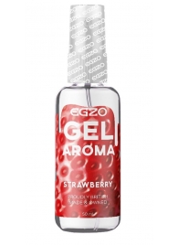 Интимный лубрикант EGZO AROMA с ароматом клубники - 50 мл. - EGZO - купить с доставкой в Королеве