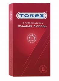 Презервативы Torex  Сладкая любовь  с ароматом клубники - 12 шт. - Torex - купить с доставкой в Королеве