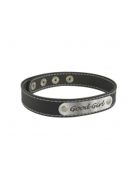Чокер с белой строчкой Good Girl - Sitabella - купить с доставкой в Королеве