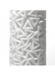 Белый 3D мастурбатор PILE - Tenga - в Королеве купить с доставкой