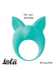 Зеленое эрекционное кольцо Kitten Kyle - Lola Games - в Королеве купить с доставкой