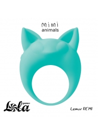 Зеленое эрекционное кольцо Lemur Remi - Lola Games - в Королеве купить с доставкой