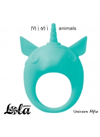 Зеленое эрекционное кольцо Unicorn Alfie - Lola Games - в Королеве купить с доставкой