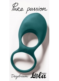 Зеленое эрекционное виброкольцо Daydream - Lola Games - в Королеве купить с доставкой