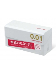 Супер тонкие презервативы Sagami Original 0.01 - 10 шт. - Sagami - купить с доставкой в Королеве