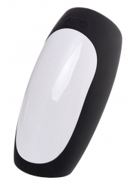 Черно-белый перезаряжаемый мастурбатор Erotist Hailstorm - Erotist Adult Toys - в Королеве купить с доставкой