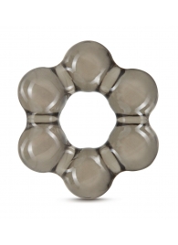 Дымчатое эрекционное кольцо Stay Hard Thick Bead Cock Ring - Blush Novelties - в Королеве купить с доставкой