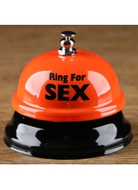 Настольный звонок RING FOR SEX - Сима-Ленд - купить с доставкой в Королеве