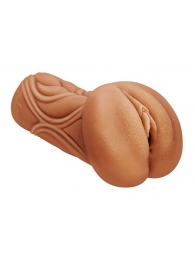 Кофейный мастурбатор-вагина Dumpling - Lola Games - в Королеве купить с доставкой