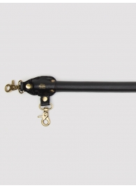 Черная распорка для ног Bound to You Faux Leather Spreader Bar - 50,8 см. - Fifty Shades of Grey - купить с доставкой в Королеве