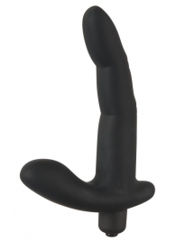Черный вибромассажер простаты Naughty Finger Prostate Vibe - 13,8 см. - Orion - в Королеве купить с доставкой
