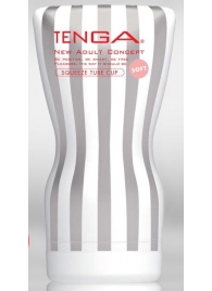 Мастурбатор TENGA Squeeze Tube Cup Soft - Tenga - в Королеве купить с доставкой