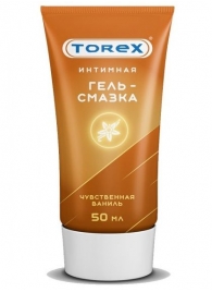 Смазка на водной основе TOREX  Чувственная ваниль  - 50 мл. - Torex - купить с доставкой в Королеве