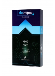 Презервативы увеличенного размера DOMINO Classic King size - 6 шт. - Domino - купить с доставкой в Королеве