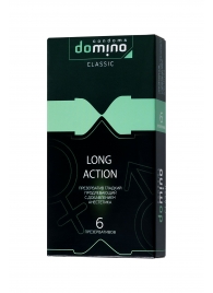 Презервативы с пролонгирующим эффектом DOMINO Classic Long action - 6 шт. - Domino - купить с доставкой в Королеве