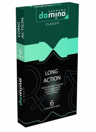 Презервативы с пролонгирующим эффектом DOMINO Classic Long action - 6 шт. - Domino - купить с доставкой в Королеве