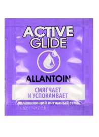 Лубрикант на водной основе Active Glide с аллантоином - 3 гр. - Биоритм - купить с доставкой в Королеве