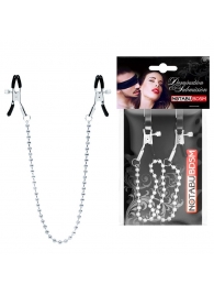 Оригинальные зажимы на соски с бусами - Notabu - купить с доставкой в Королеве