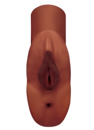 Коричневый мастурбатор Perfect Pussy Double Stroker - Pipedream - в Королеве купить с доставкой