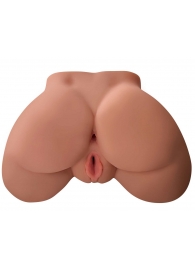 Кофейный мастурбатор-полуторс Perfect Ass Masturbator - Pipedream - в Королеве купить с доставкой