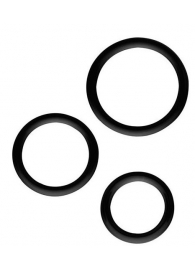 Набор из 3 эрекционных колец SILICONE COCKRINGS - Dream Toys - в Королеве купить с доставкой