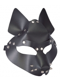 Черная маска Wolf с шипами - Sitabella - купить с доставкой в Королеве