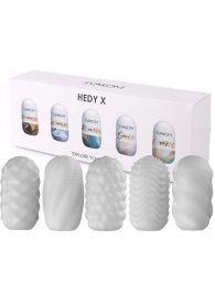 Набор из 5 мастурбаторов Hedy X5 Mixed - Svakom - в Королеве купить с доставкой