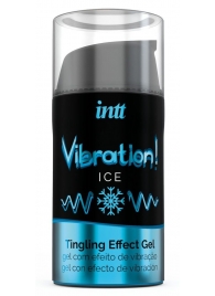 Жидкий интимный гель с эффектом вибрации Vibration! Ice - 15 мл. - INTT - купить с доставкой в Королеве