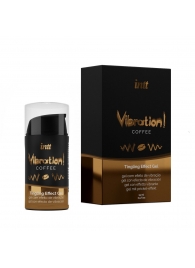 Жидкий интимный гель с эффектом вибрации Vibration! Coffee - 15 мл. - INTT - купить с доставкой в Королеве