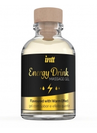 Массажный гель с согревающим эффектом Energy Drink - 30 мл. - INTT - купить с доставкой в Королеве