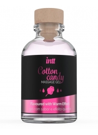 Массажный гель с согревающим эффектом Cotton Candy - 30 мл. - INTT - купить с доставкой в Королеве