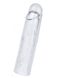 Прозрачная насадка-удлинитель Flawless Clear Penis Sleeve Add 1 - 15,5 см. - Lovetoy - в Королеве купить с доставкой