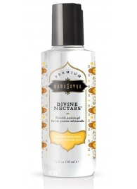 Гель-лубрикант на водной основе Divine Nectars Vanilla с ароматом ванили - 150 мл. - Kama Sutra - купить с доставкой в Королеве