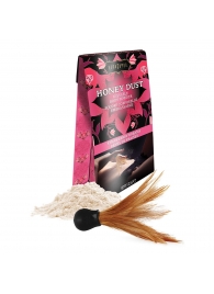 Пудра для тела Honey Dust Body Powder с ароматом клубники - 28 гр. - Kama Sutra - купить с доставкой в Королеве