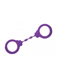 Фиолетовые силиконовые поножи Limitation - Lola Games - купить с доставкой в Королеве