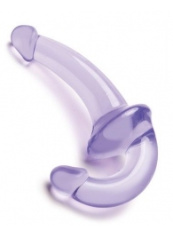 Фиолетовый безремневой страпон Strapless Strap-On - Lux Fetish - купить с доставкой в Королеве