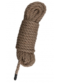 Пеньковая веревка для связывания Hemp Rope - 5 м. - Easy toys - купить с доставкой в Королеве