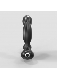 Черный вибромассажер простаты и промежности Prostate Pro с пультом ДУ - Bathmate - в Королеве купить с доставкой