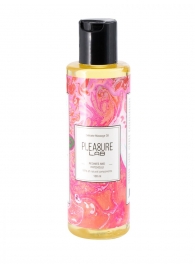 Массажное масло Pleasure Lab Delicate с ароматом пиона и пачули - 100 мл. - Pleasure Lab - купить с доставкой в Королеве
