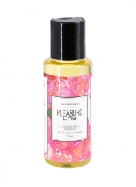 Массажное масло Pleasure Lab Delicate с ароматом пиона и пачули - 50 мл. - Pleasure Lab - купить с доставкой в Королеве