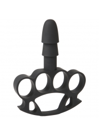 Кастет с штырьком для насадок Vac-U-Lock Knuckle Up - Doc Johnson - купить с доставкой в Королеве